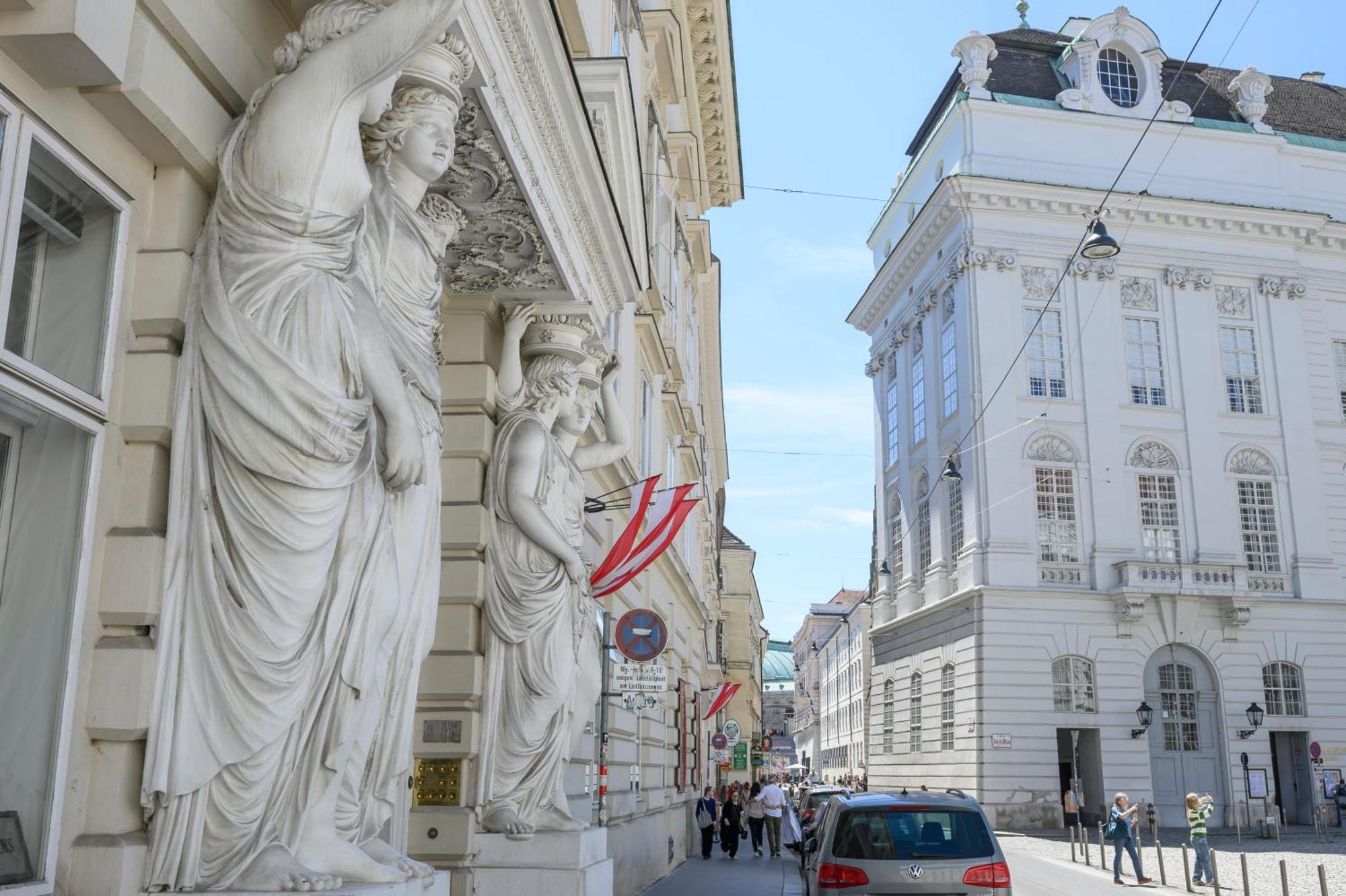 Palais Palffy Apartments ウィーン エクステリア 写真